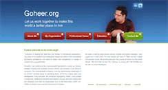 Desktop Screenshot of goheer.org